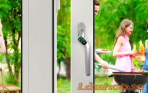 Yale Handtag Code Handle Window höger mattkrom Art.nr. 50461015 Lev.art.nr. 706895101113 (Ersättningsartikel för 50023674)