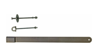 NoWay Låsbom 940mm höger krom Art.nr. 50000906  Lev.art.nr. NCHLB940H