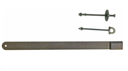 NoWay Låsbom 1200mm vänster krom Art.nr. 50000902  Lev.art.nr. NCHLB1200V
