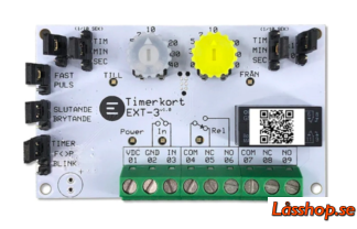 Extronic Timerkort EXT-3 Art.nr. 50003291