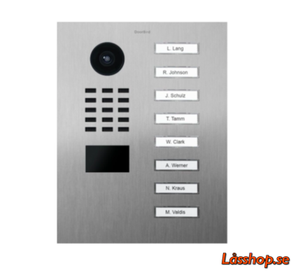 Porttelefon video 8 knapp Doorbird D2108V