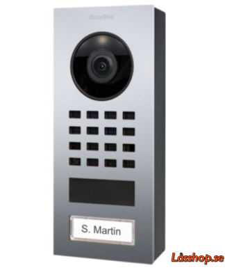Porttelefon video 1 knapp Doorbird D1101V